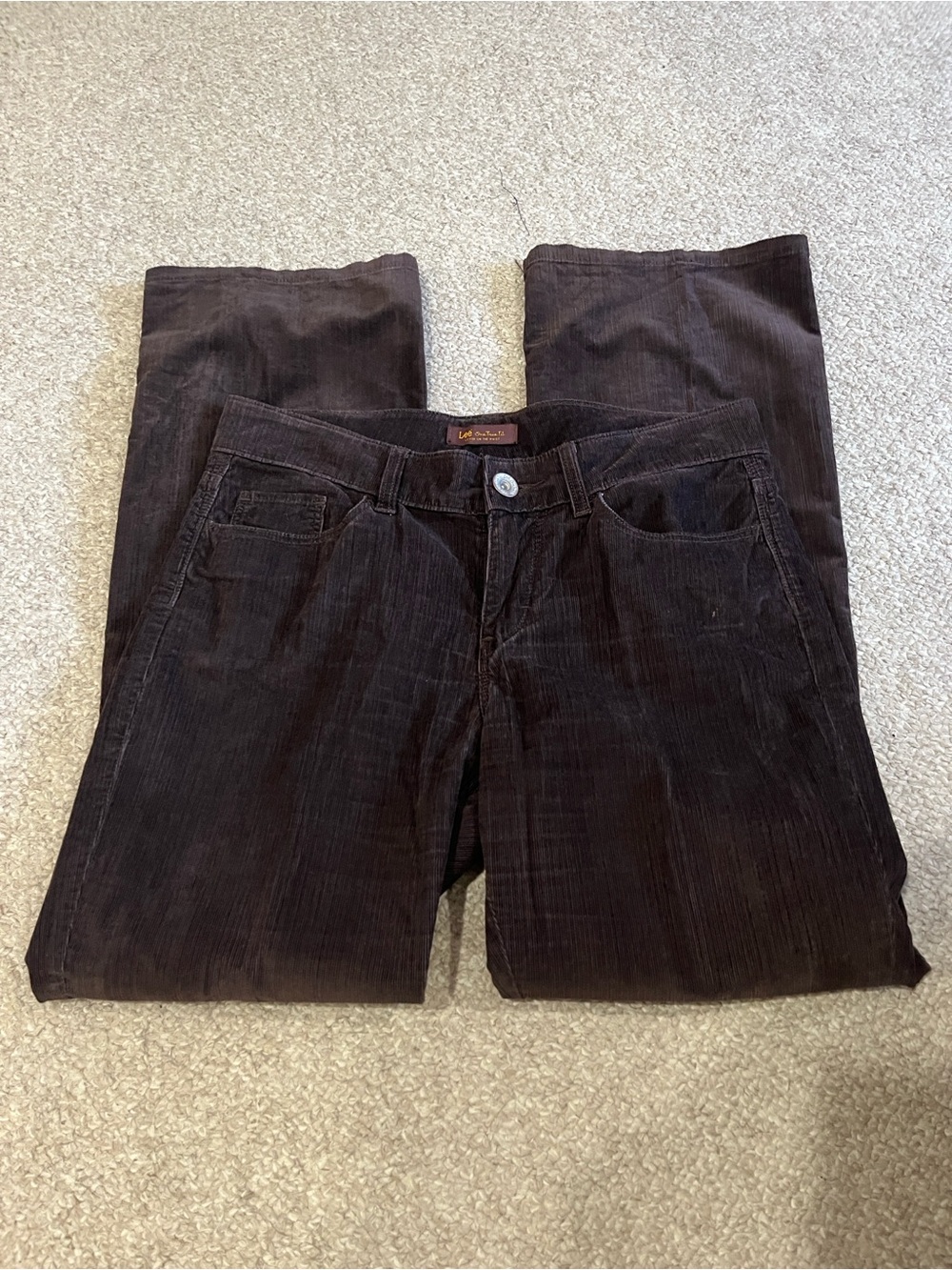 Lee One True Fit-Lower on the Waist Women’s Corduroy Jeans